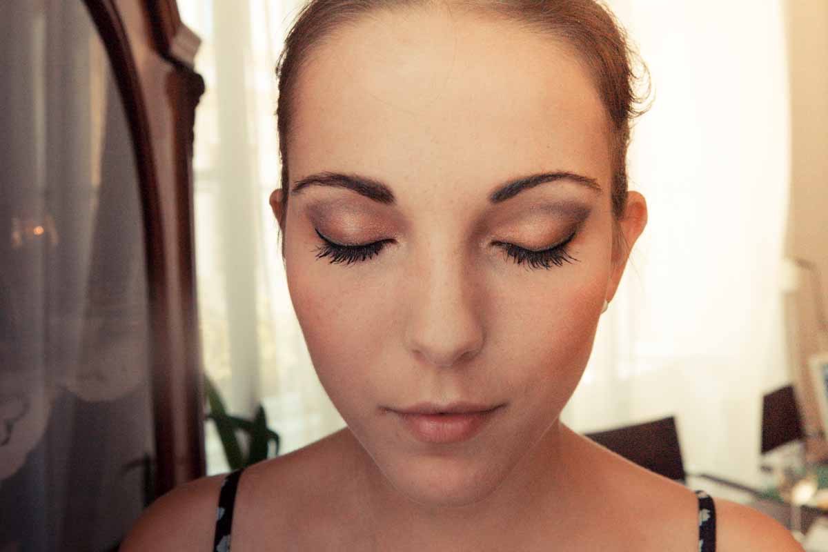 Sommerliches Party Make-Up