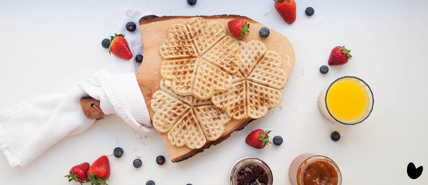 Einfache, vegane Waffeln | Frühstück 2.0