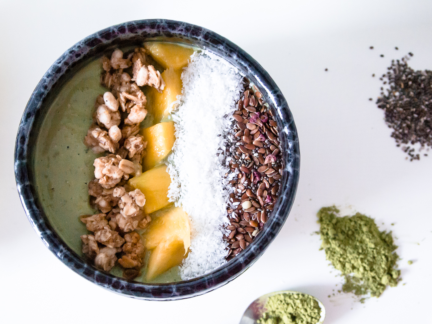 Frühstück | Matcha Smoothie Bowl