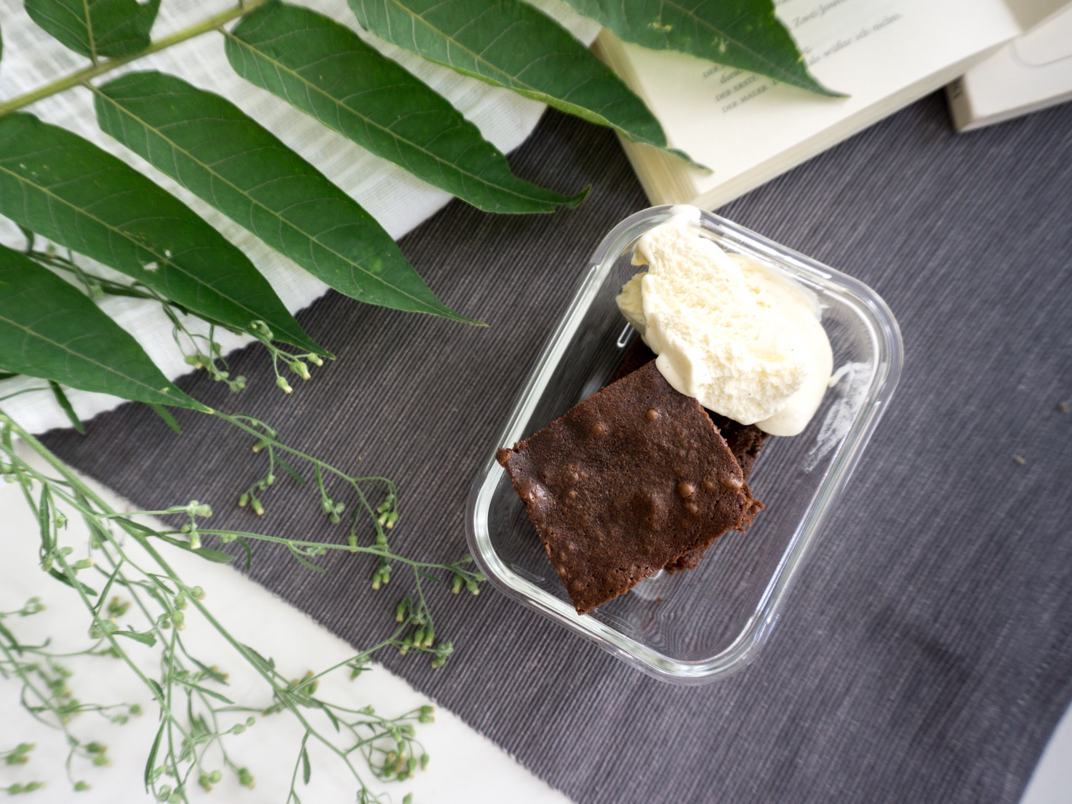 Brownie-Kuchen –<br>Weil es nie genug Schoko geben kann