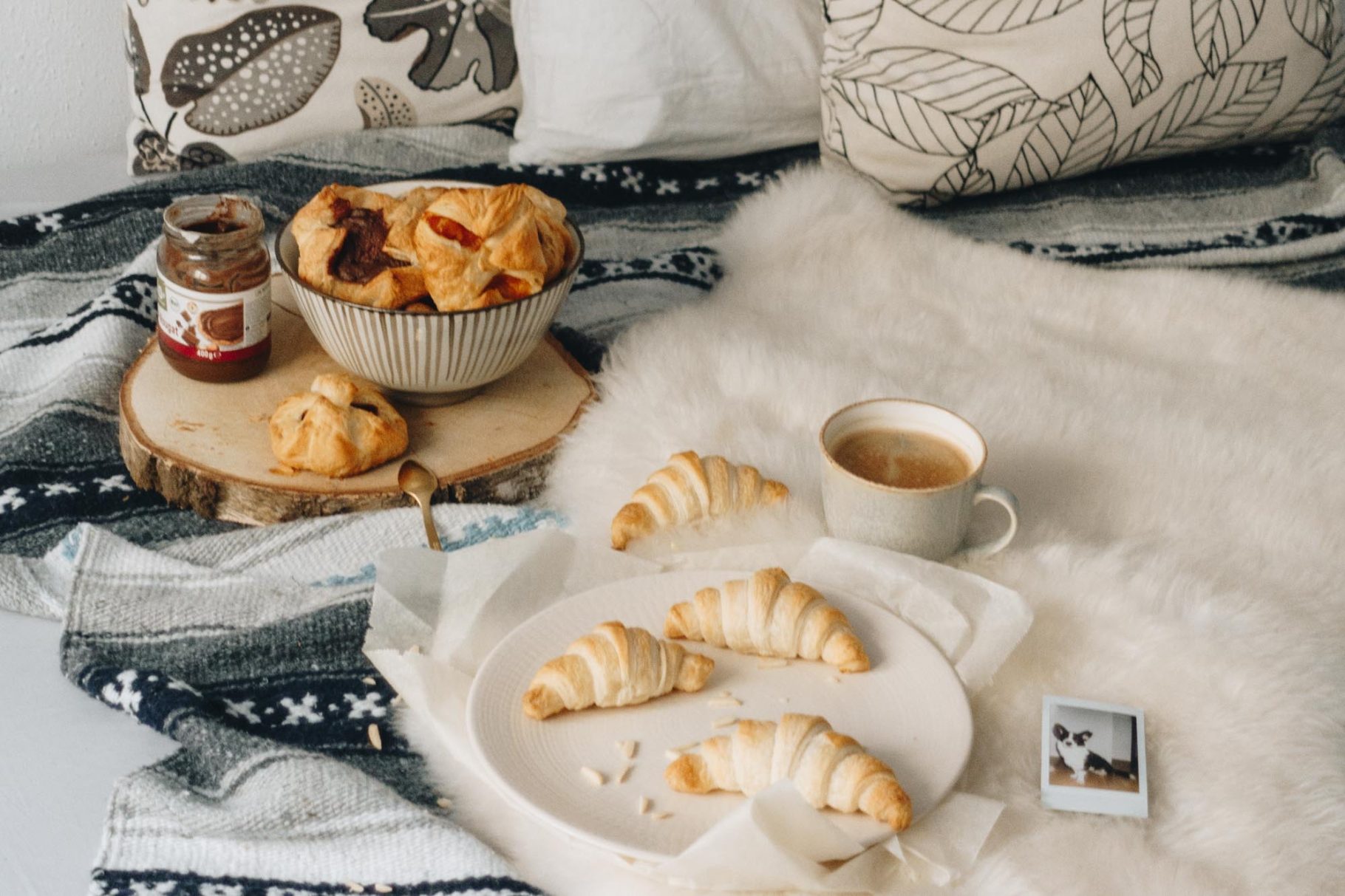 Vegane Croissants (Frühstückskipferl) <br> Schnell und lecker!